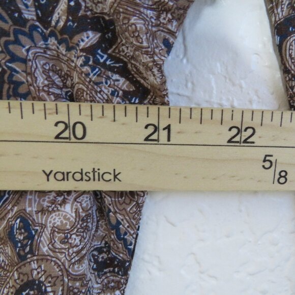 Consequence* Men's Long Sleeve Button Down Curved Hem BOHO Shirt~ Size Medium - Picture 7 of 11